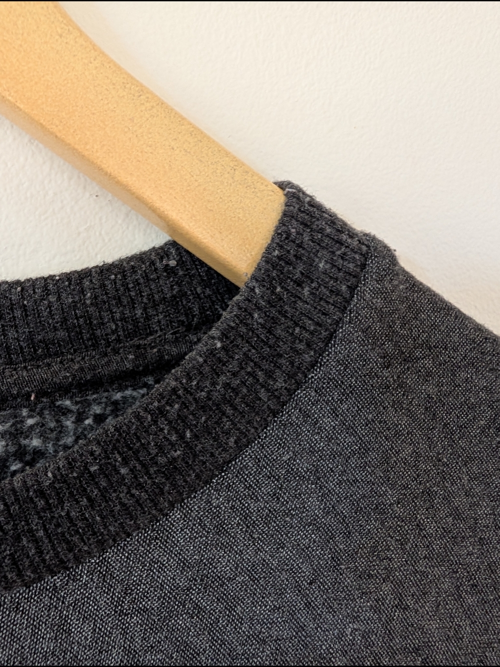 Ten Tree - Men's Crewneck Sweater - Charcoal Gray - Size M - Picture 6 of 11